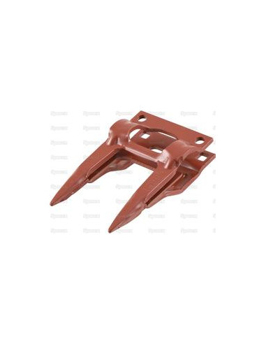 Dedos Dobles 14mm (Rojo) Corresponde a: 41010003, 1650102