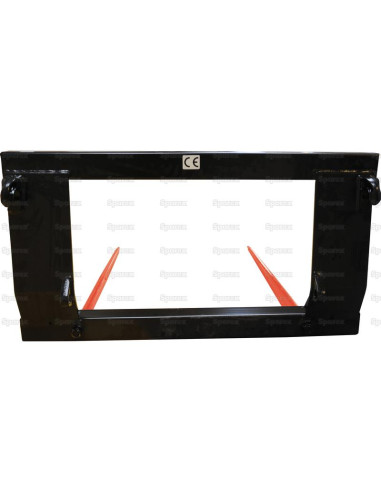 Soporte Empacadora - 1 púa de 2 x 1100mm Cono 1...