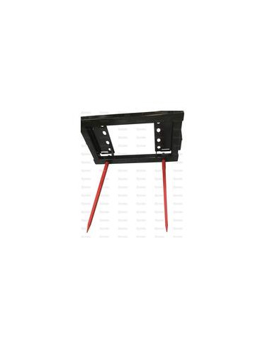 Soporte Empacadora - 2 púas cónicas M28 de 1100 mm (marca SHW)