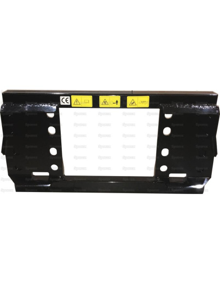 Soporte Empacadora - 2 púas cónicas M28 de 1100 mm (marca SHW)