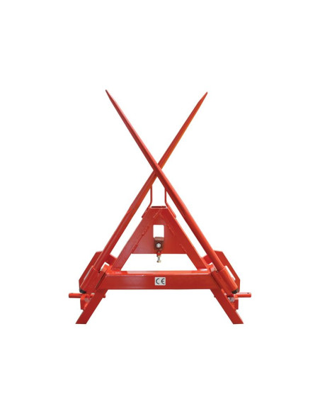 Soporte Empacadora - 2 púas M22 de 1100 mm (marca Sparex)