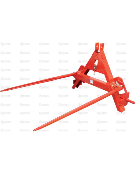 Soporte Empacadora - 2 púas M22 de 1100 mm (marca Sparex)