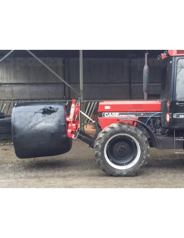 Soporte Empacadora - 2 púas M22 de 1100 mm...