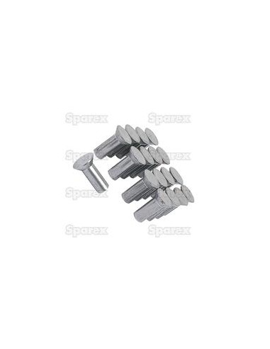 Remaches, Tamaño: M6 x 35mm (Din 661) Corresponde a: 657241