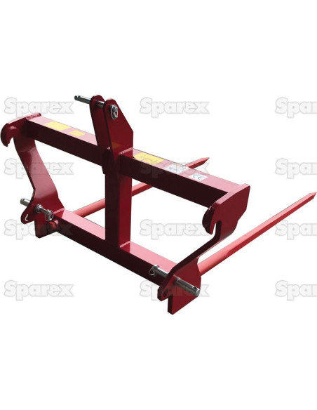 Soporte Empacadora - 2 x M28 x 1250mm C2 Tines (SHW Brand)