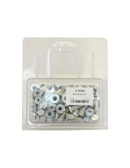 Tornillo y Tuerca M6 x 16mm (50 pzas. Blister)