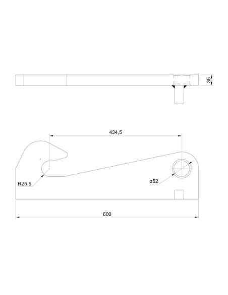 Soporte de Carga (Par), Recambio para: Claas.