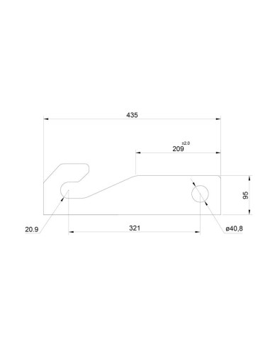 Soporte de Carga (Par), Recambio para: Kramer.