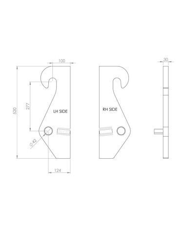 Soporte de Carga (Par), Recambio para: Kramer.