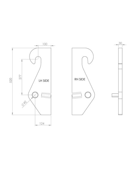 Soporte de Carga (Par), Recambio para: Kramer.