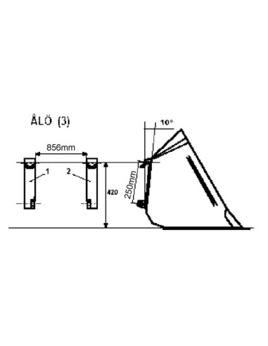 Soporte de Carga (Par), Recambio para: Quicke...