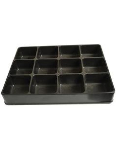12 Bandeja de compartimentos (330 x 50 x 230mm)