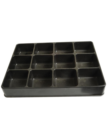12 Bandeja de compartimentos (330 x 50 x 230mm)
