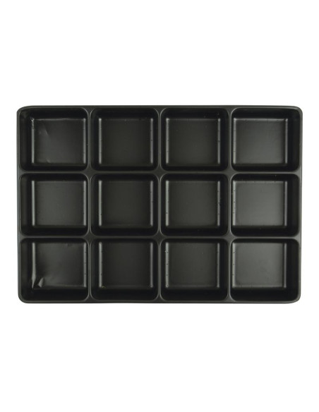 12 Bandeja de compartimentos (330 x 50 x 230mm)
