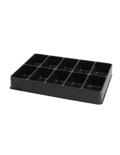 BANDEJA PLASTICO 10 COMPARTIMENTO 2