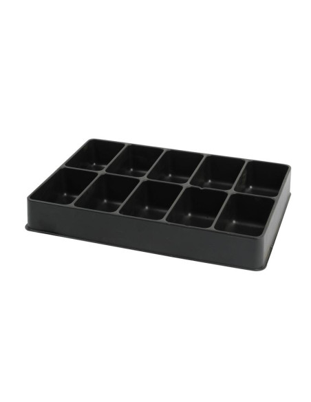 BANDEJA PLASTICO 10 COMPARTIMENTO