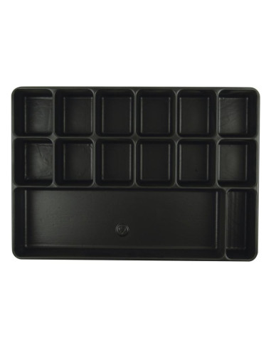 BANDEJA PLASTICO 14 COMPARTIMENTO