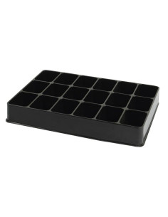 BANDEJA PLASTICO 18 COMPARTIMENTO 2