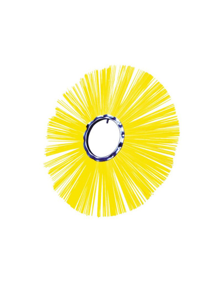 Cepillo barredora - 508mm x 127mm Lisa, Material - Poly