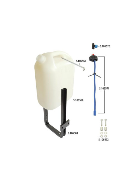 Depósito 22 l blanco