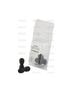 BLISTER 2 X CONECTOR DERECHO 6 MM
