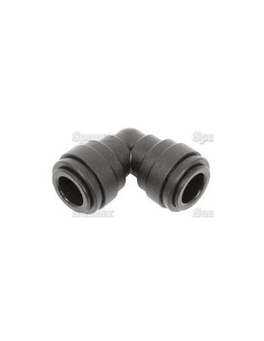 CONECTOR ACODADO 10MM