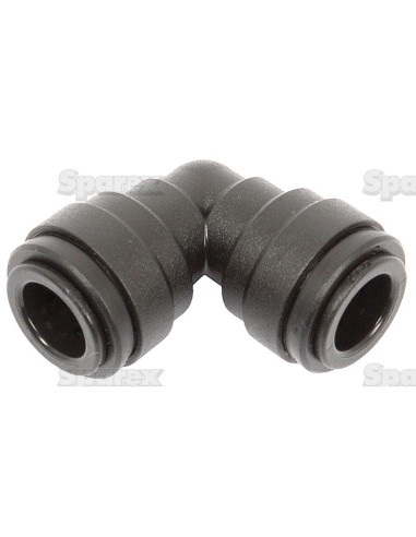 CONECTOR ACODADO 10MM