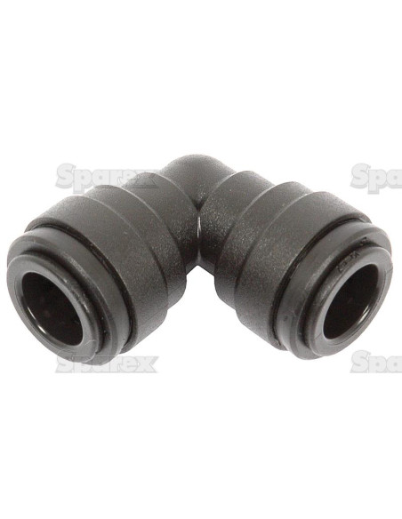 CONECTOR ACODADO 10MM