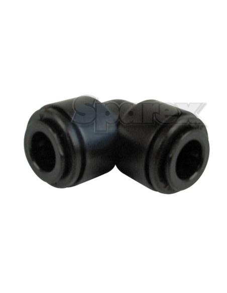 CONECTOR ACODADO 8MM