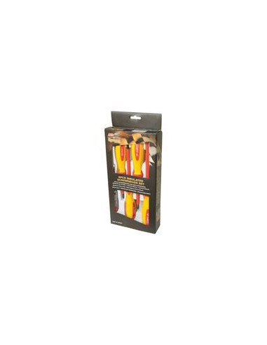 (5pcs.) Juego Destornilladores con Aislamiento