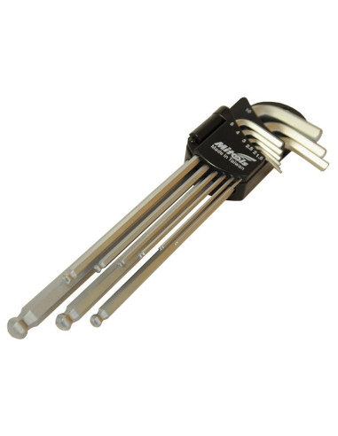 (9pcs.) Juego de Llaves Boca Extra Larga Torx