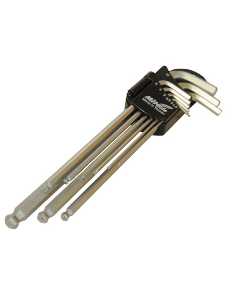 (9pcs.) Juego de Llaves Boca Extra Larga Torx