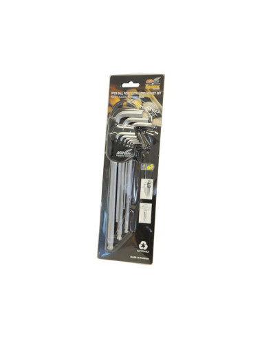 (9pcs.) Juego de Llaves Boca Extra Larga Torx