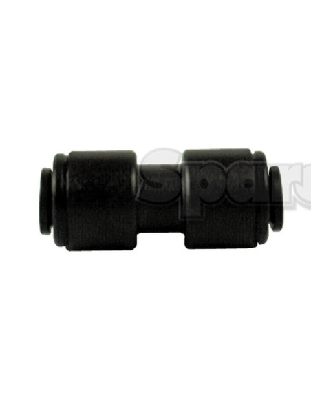 CONECTOR DERECHO 6 MM