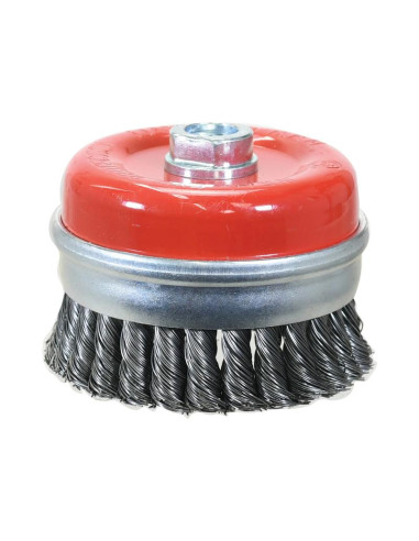 Cepillo de alambre de copa giratoria 95mm