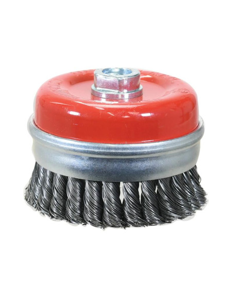 Cepillo de alambre de copa giratoria 95mm