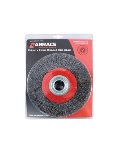 Cepillo de rueda de alambre 200mm