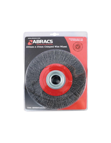 Cepillo de rueda de alambre 200mm