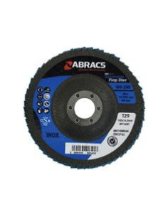 Disco de aletas Ø100 x 10 x 16mm - 40 Grano