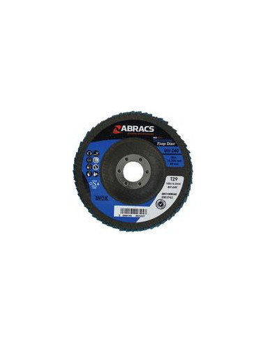 Disco de aletas Ø100 x 10 x 16mm - 40 Grano