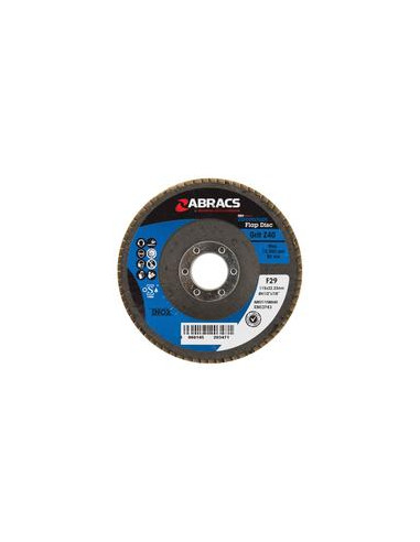 Disco de aletas Ø115 x 10 x 22mm - 40 Grano