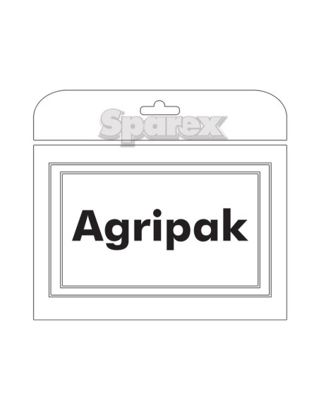 Tornillo Redondo Cuello Cuadrado - 7/16'' x 1 3/4'' Resistencia a la tracción 8.8 (10 pzas. Blister)