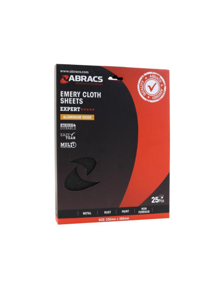 Láminas de tela abrasiva P100, Medium