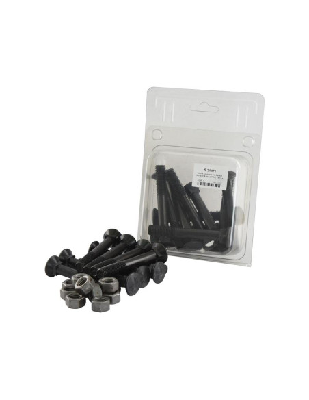 Tornillo Redondo Cuello Cuadrado - M12 x 90mm, Resistencia a la tracción 8.8 (10 pzas. Blister)