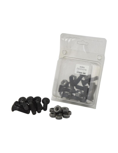 Tornillo Redondo Cuello Cuadrado - M14 x 45mm, Resistencia a la tracción 8.8 (10 pzas. Blister)