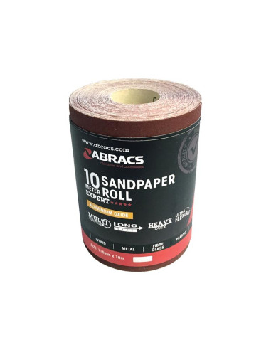 Papel de lija P80 10m Roll