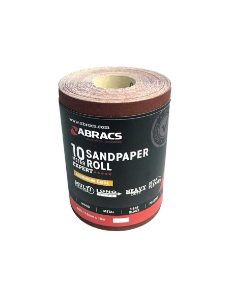 Papel de lija P80 10m Roll