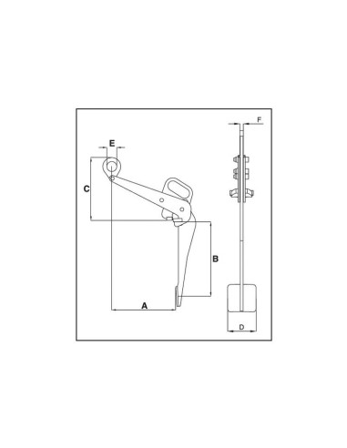 Unidad de pinza para elevación -