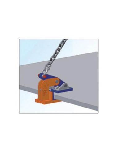 Unidad de pinza para elevación - Horizontal...