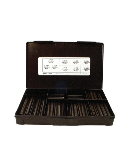 Roll Pins (Metric & Imperial) 1/2'' y 8 - 10mm, 90 pzas. (DinCaja.